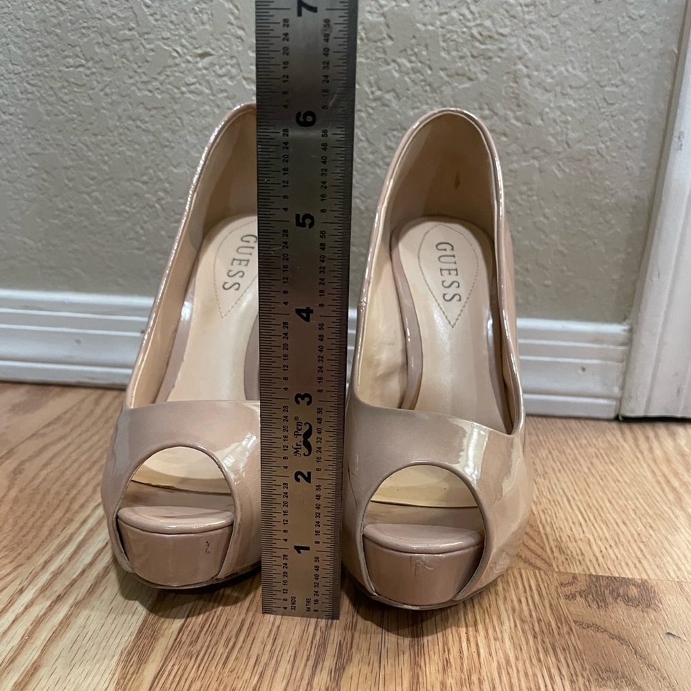 Guess Cacei Pump | 4” Peep Toe Stiletto - Picture 2 of 6